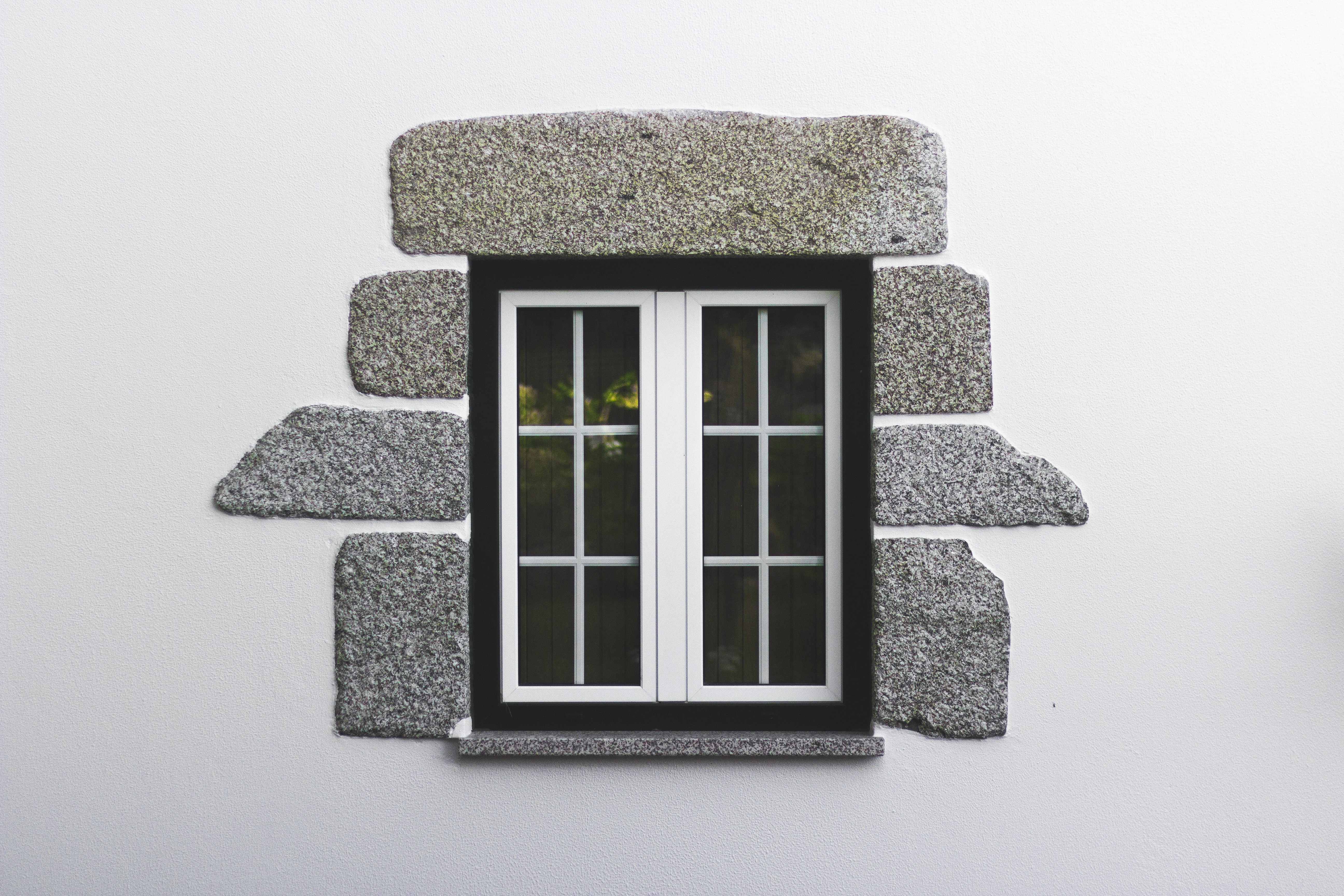 custom window replaced on wall