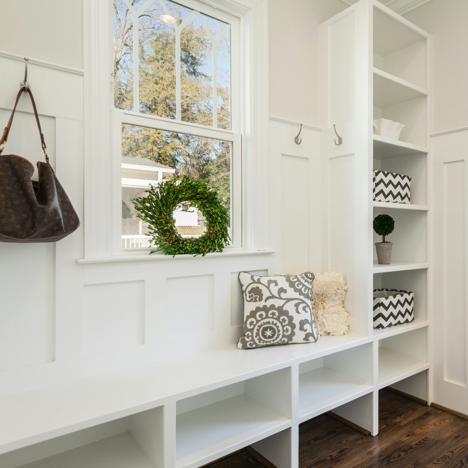 Stylish Entryway Cabinets