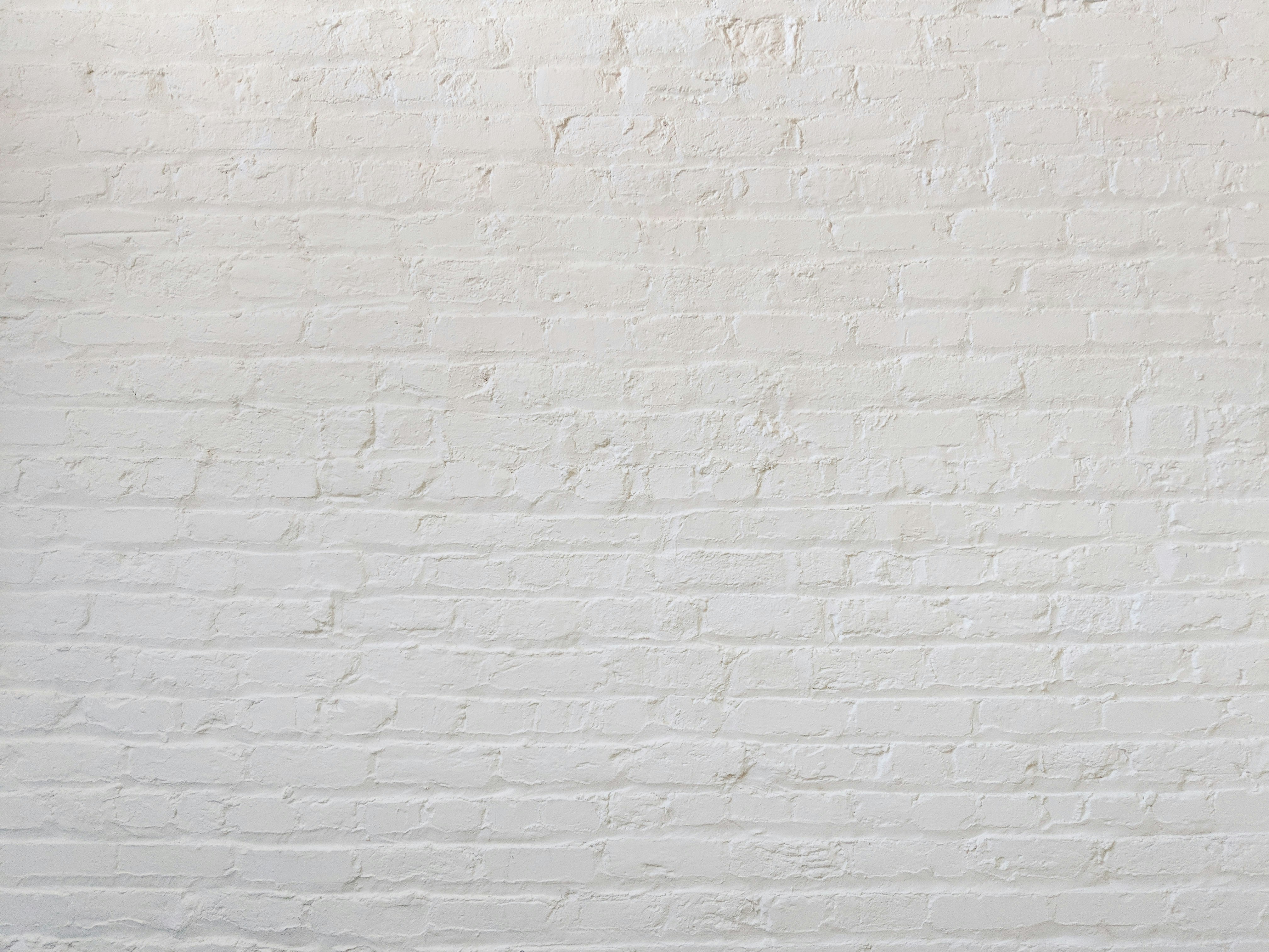 white brick wall