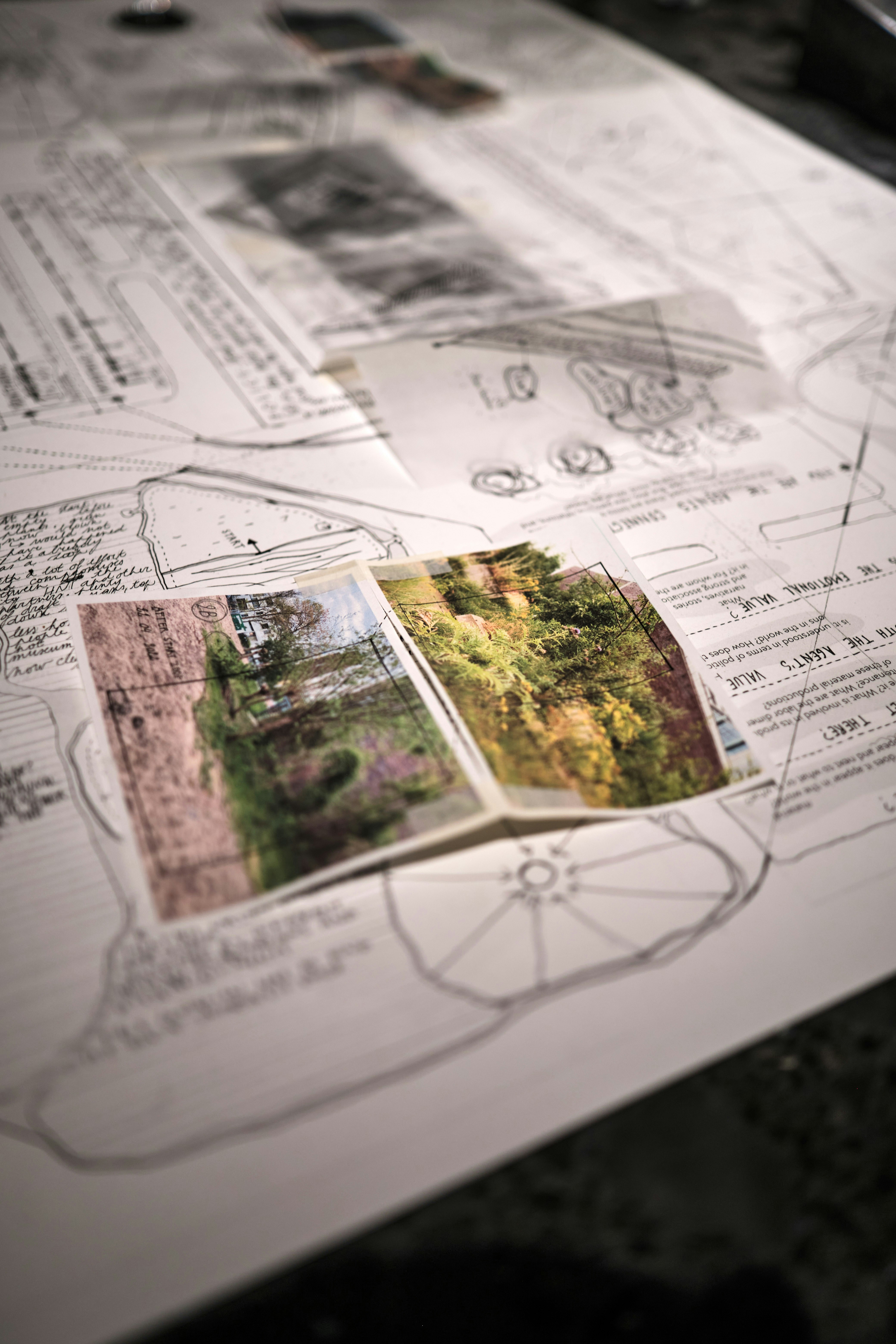 a close-up of a newspaper